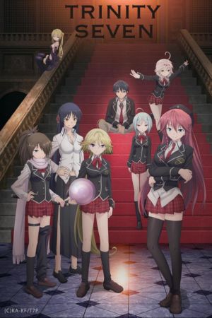 Download Trinity Seven Season 1 (2015) Animated Series Japanese English Dual Audio HDRip 1080p