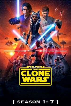 Download Star Wars: The Clone Wars (Season 1 – 7) Complete {English With Subtitles} Bluray 720p